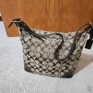 Coach Signature Shoulder Handbag